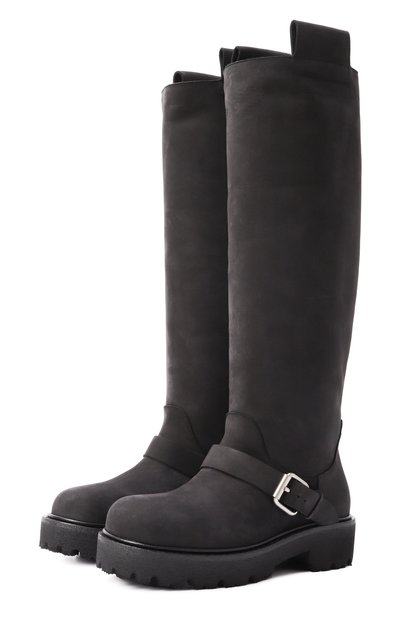 Женские сапоги из нубука MATTIA CAPEZZANI, арт. W521/NABUK+M0NT0NE