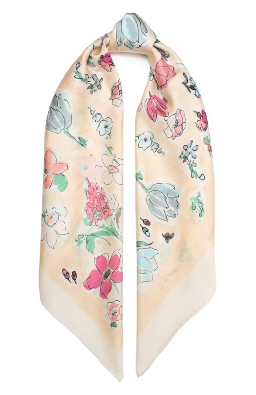 Шелковый платок Furla WT00021/BX3853 Бежевый WT00021/BX3853