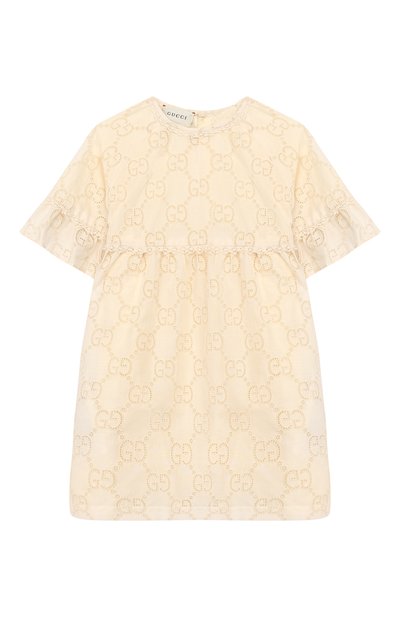 Хлопковое платье GUCCI, арт. 595367/ZABI8, фото 1
