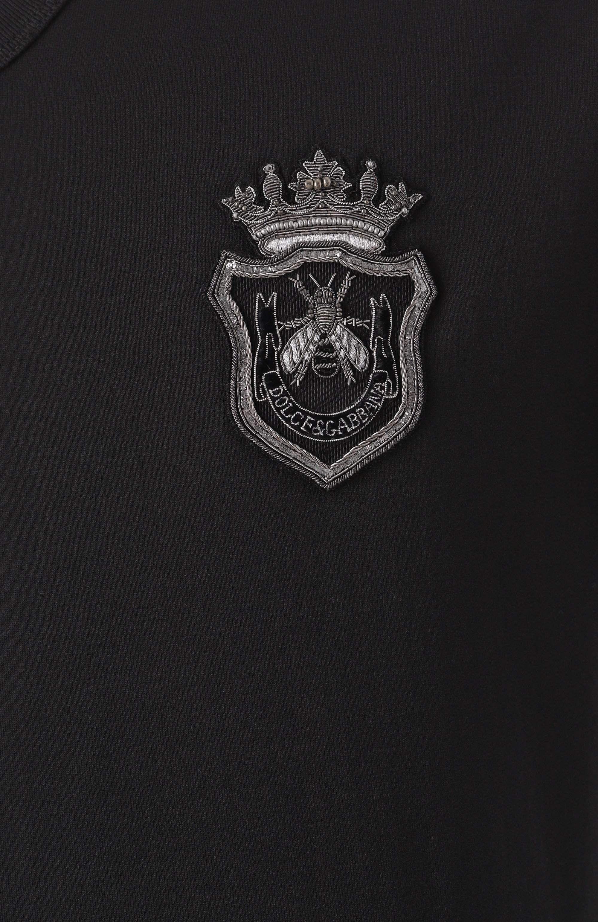 Хлопковая футболка DOLCE & GABBANA, арт. G8HL7Z/G704C, фото 6