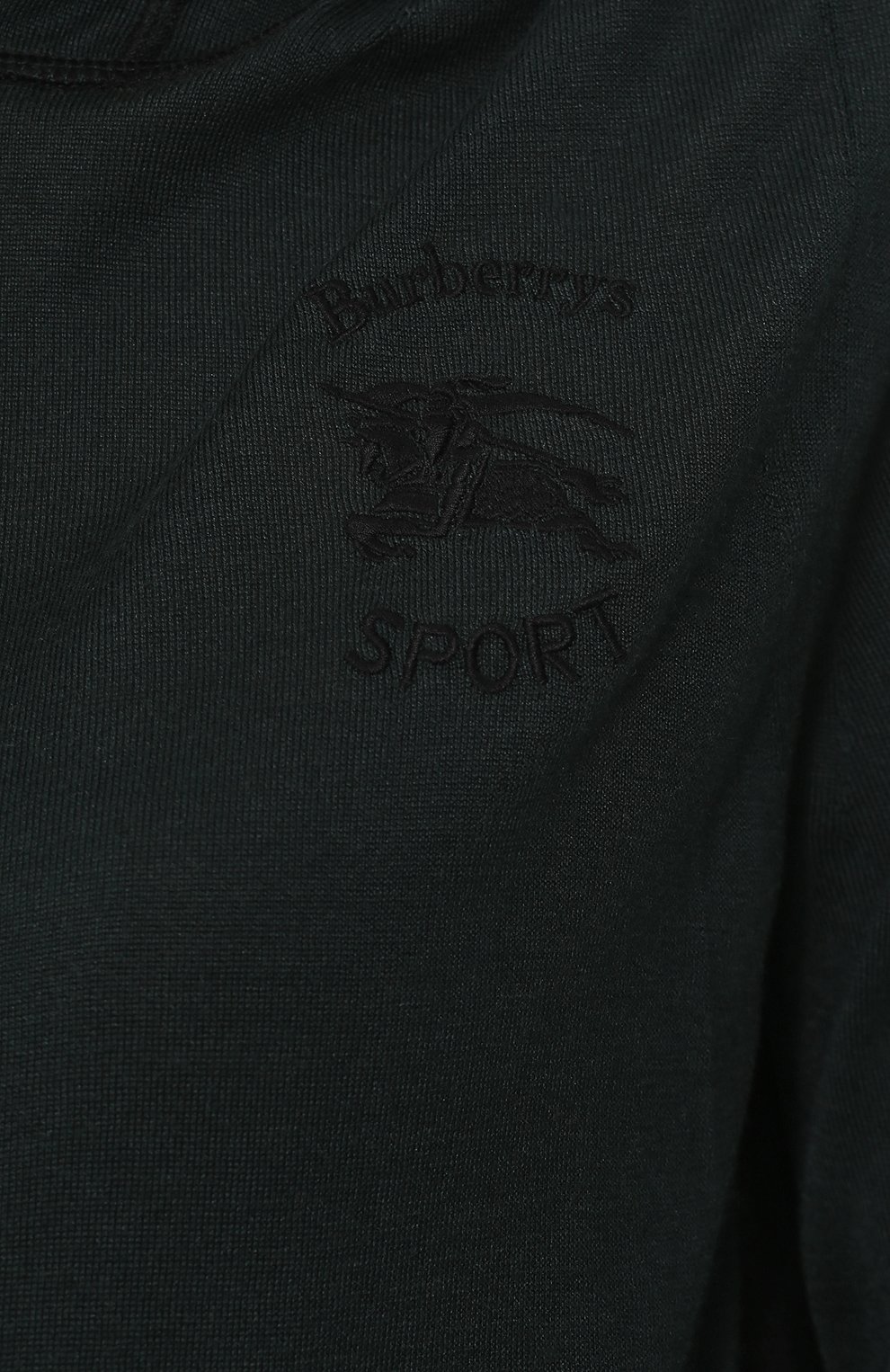 Пуловер из смеси шелка и кашемира с капюшоном BURBERRY, арт. 8002563, фото 5