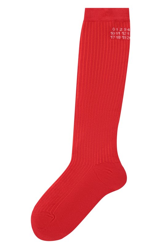 Носки из вискозы MM6 S62TL0045/M13204 Красный S62TL0045/M13204