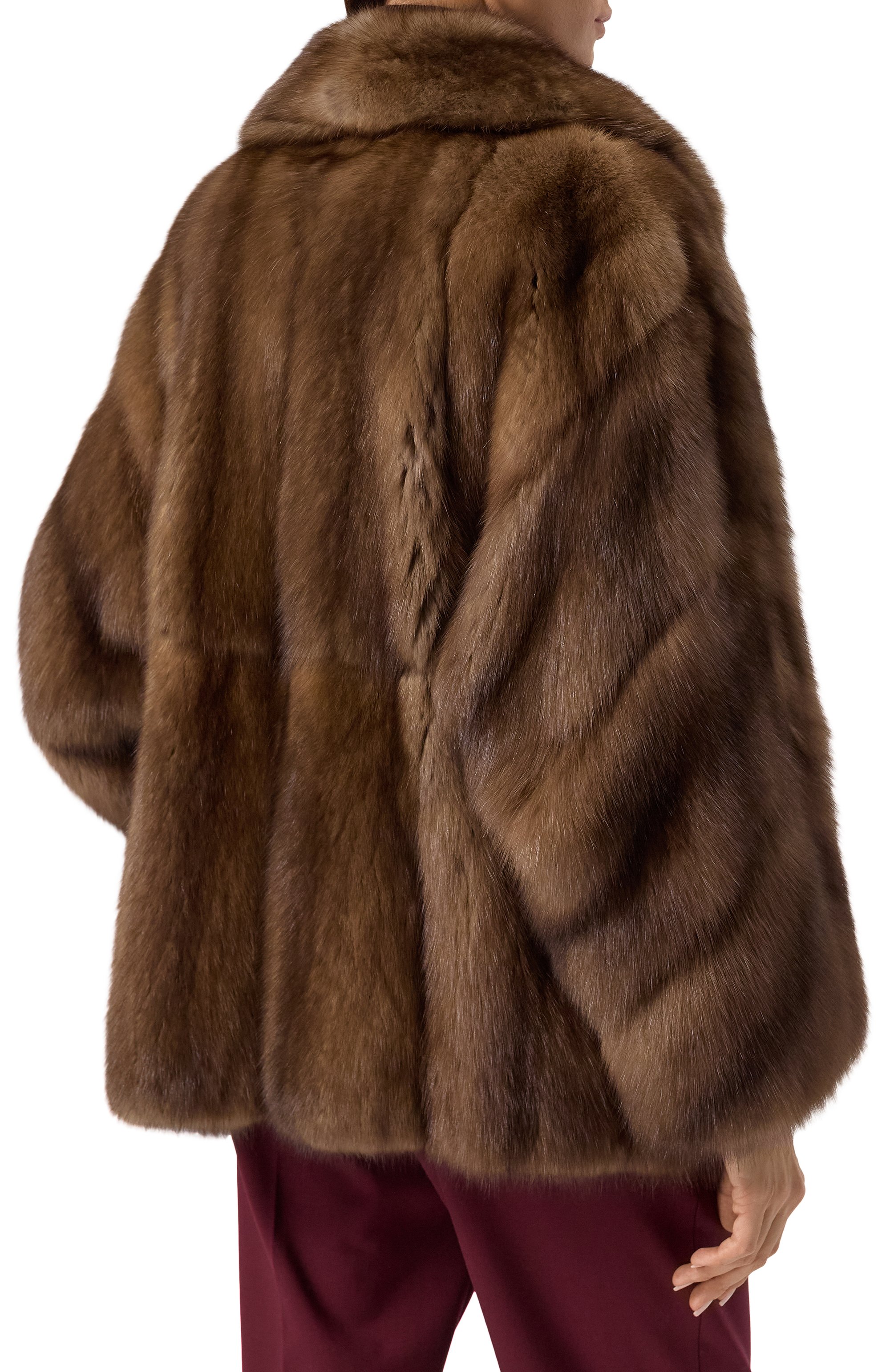 Шуба из соболя GIULIA GURMAN, арт. SBL621, фото 4