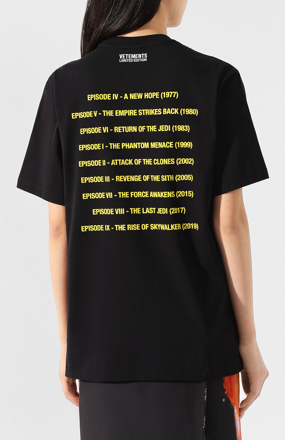 Хлопковая футболка star wars x vetements VETEMENTS, арт. USW21TS001 1600/W, фото 4