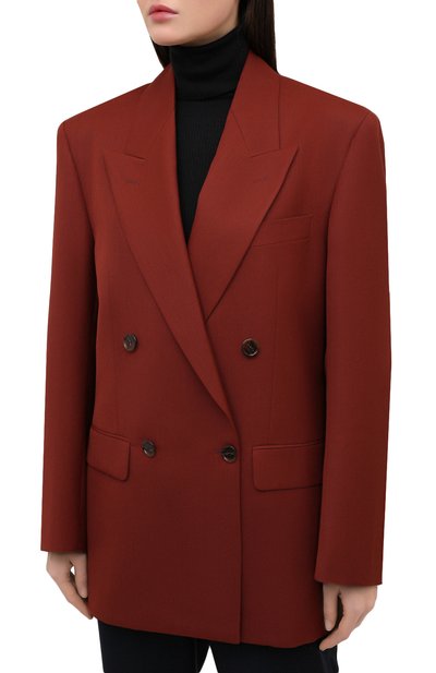 Жакет ACNE STUDIOS красного цвета по цене 79950 руб., арт. AH0104, фото 3 Жакет ACNE STUDIOS, арт. AH0104, фото 3