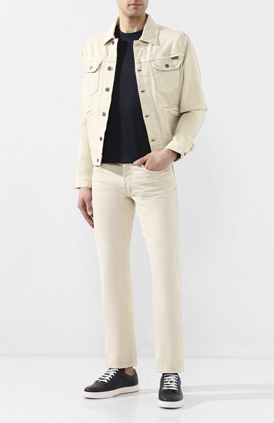 Хлопковая футболка GIORGIO ARMANI, арт. 3HSM72/SJTKZ, фото 2