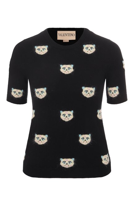 Женский шерстяной пуловер VALENTINO, а�рт. 7B3KC67K9NK