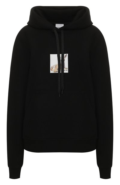 Женский хлопковое худи BURBERRY, арт. 8024655