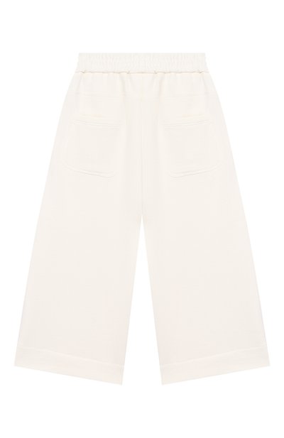 Хлопковые брюки BRUNELLO CUCINELLI белого цвета по цене 31050 руб., арт. BN05NE404A, фото 2 Хлопковые брюки BRUNELLO CUCINELLI, арт. BN05NE404A, фото 2