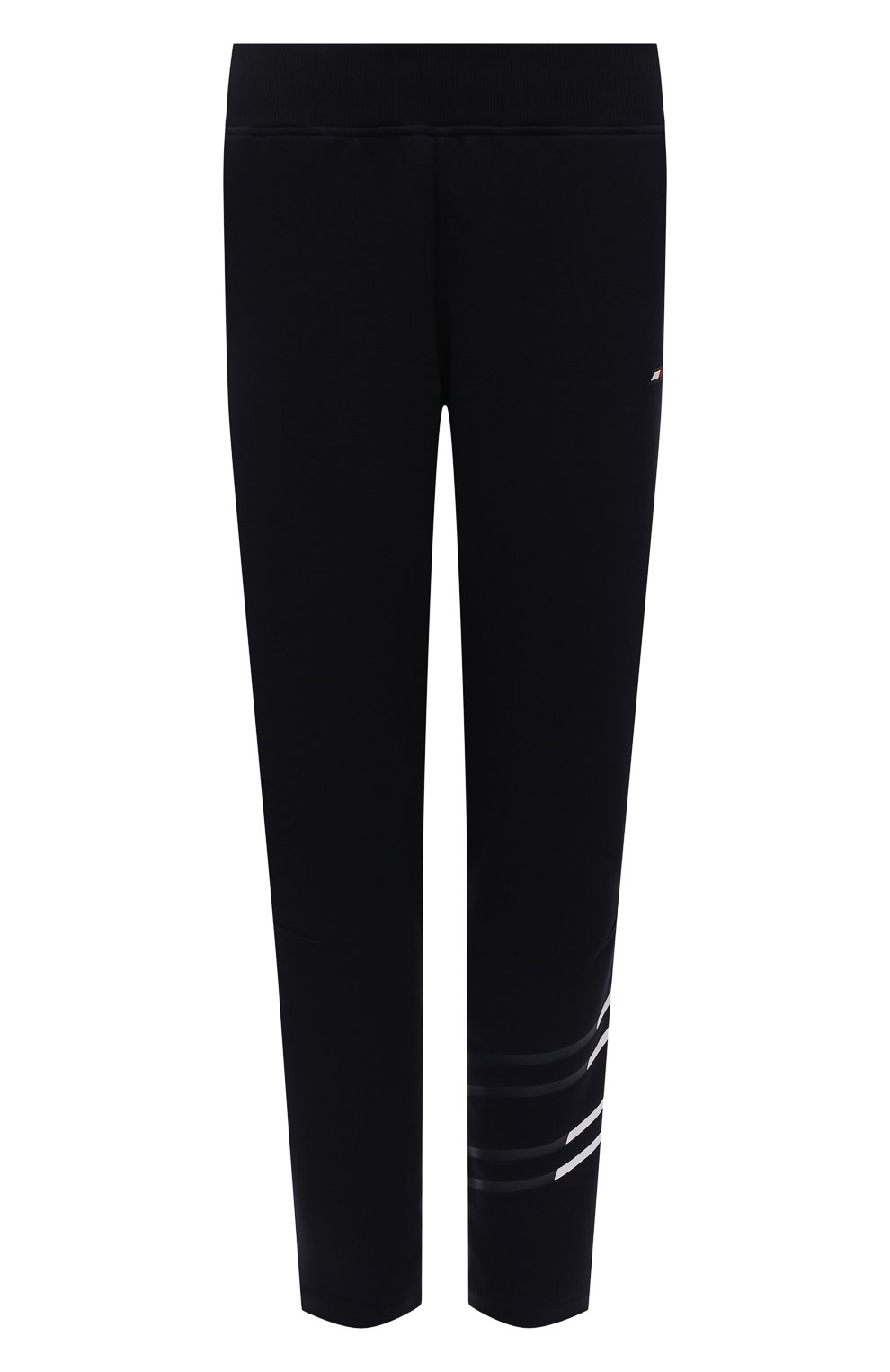 Хлопковые брюки TOMMY HILFIGER темно-синего цвета по цене 12990 руб., арт. S10S101159, фото 1 Хлопковые брюки TOMMY HILFIGER, арт. S10S101159, фото 1