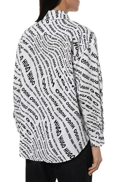 Хлопковая рубашка HUGO, арт. 50499941, фото 4