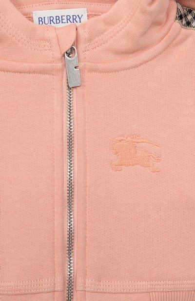 Хлопковая толстовка BURBERRY, арт. 8108907, фото 3