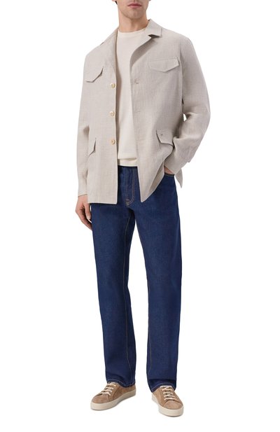 Льняная куртка-рубашка STEFANO RICCI, арт. SP008166/VT0002, фото 2