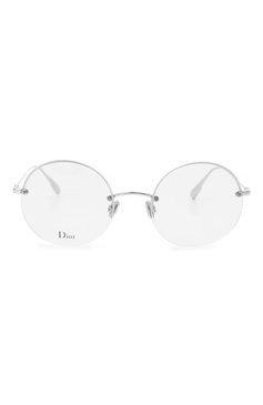 Женские оправа DIOR EYEWEAR серебряного цвета, арт. STELLAIRE012 010 | Фото 3 (Региональные ограничения белый список (Axapta Mercury): RU; Тип очков: Оправа; Оптика Гендер: оптика-женское; Очки форма: Круглые)