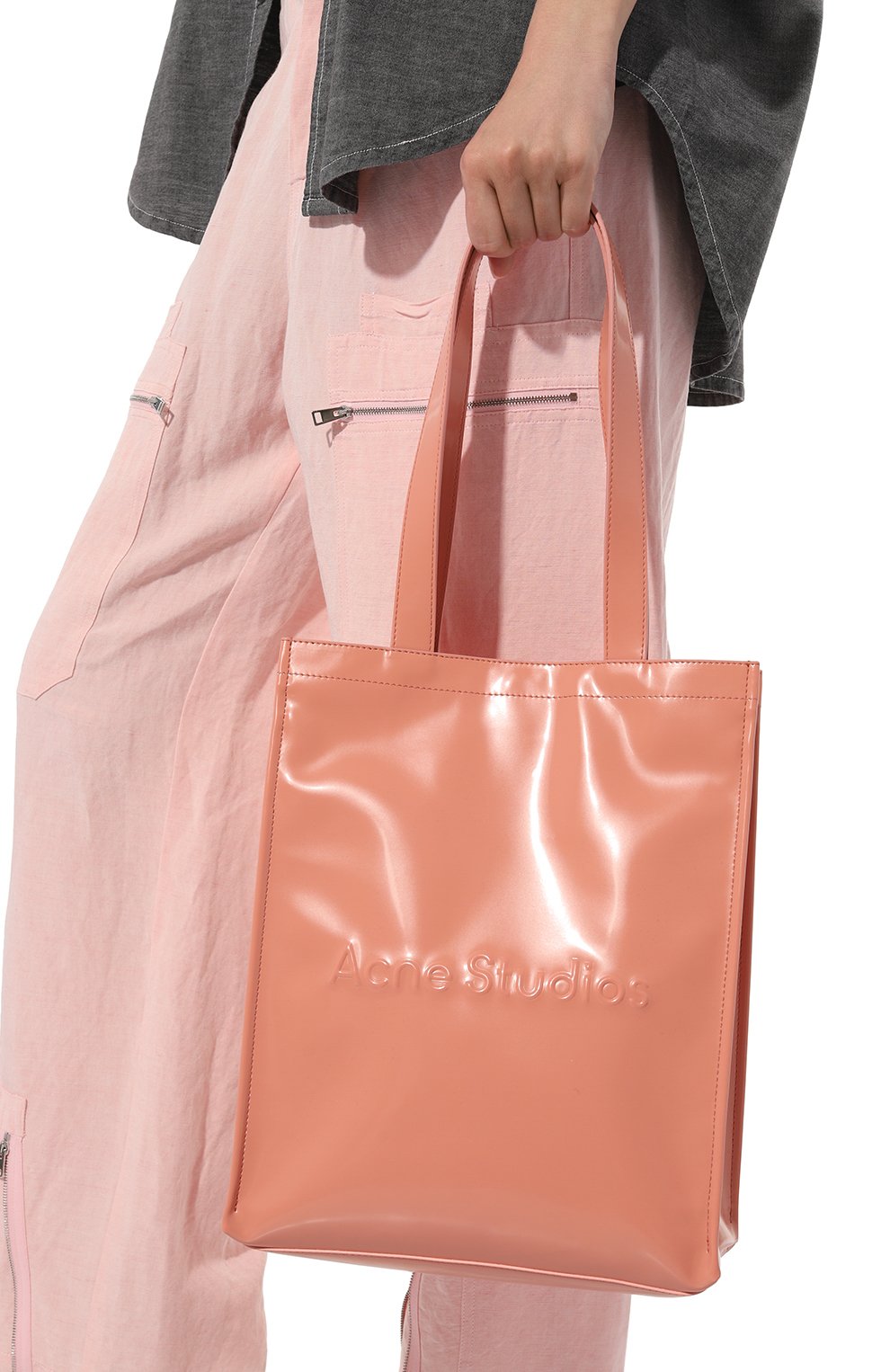 Сумка-тоут ACNE STUDIOS, арт. L0G0 SH0PPER P0RTRAITAD2, фото 2