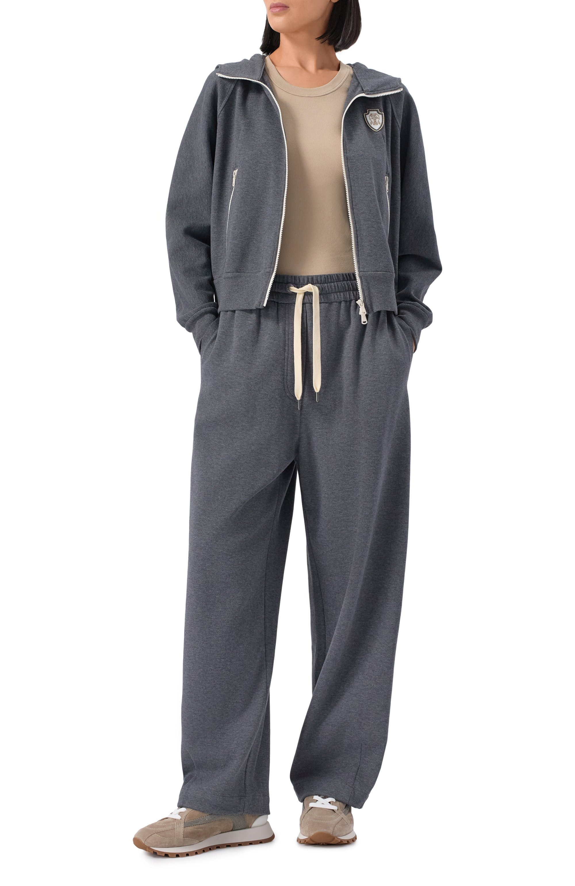 Хлопковые брюки BRUNELLO CUCINELLI, арт. MG927VD199, фото 2