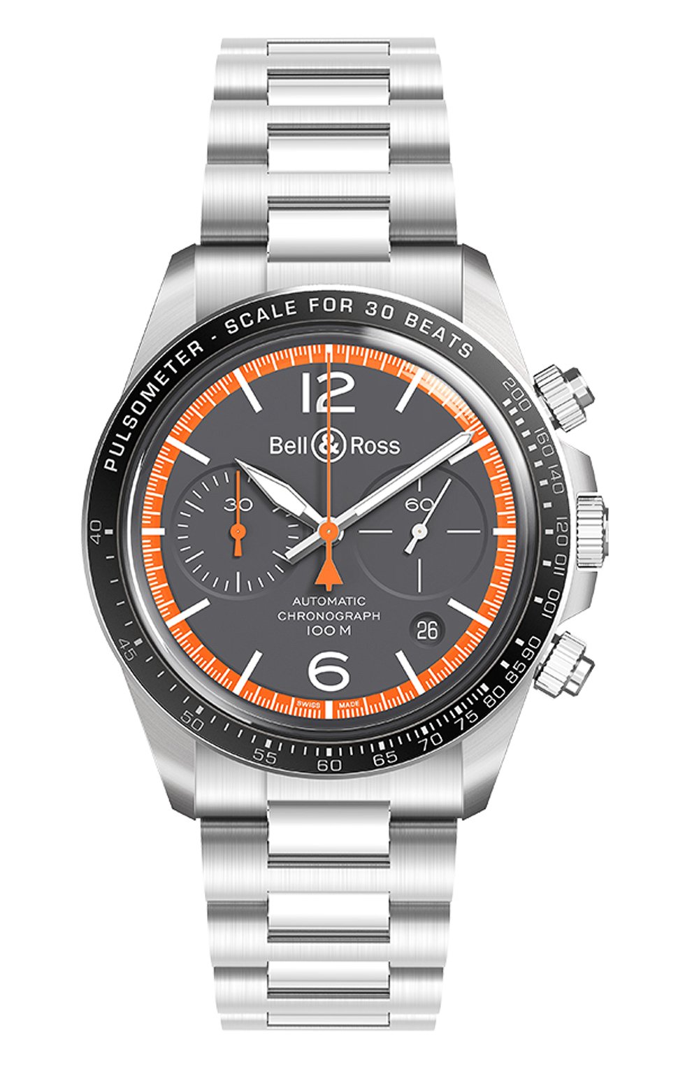 Часы "v2-94 garde-cotes" BELL AND ROSS, арт. BRV294-ORA-ST/SST, фото 1