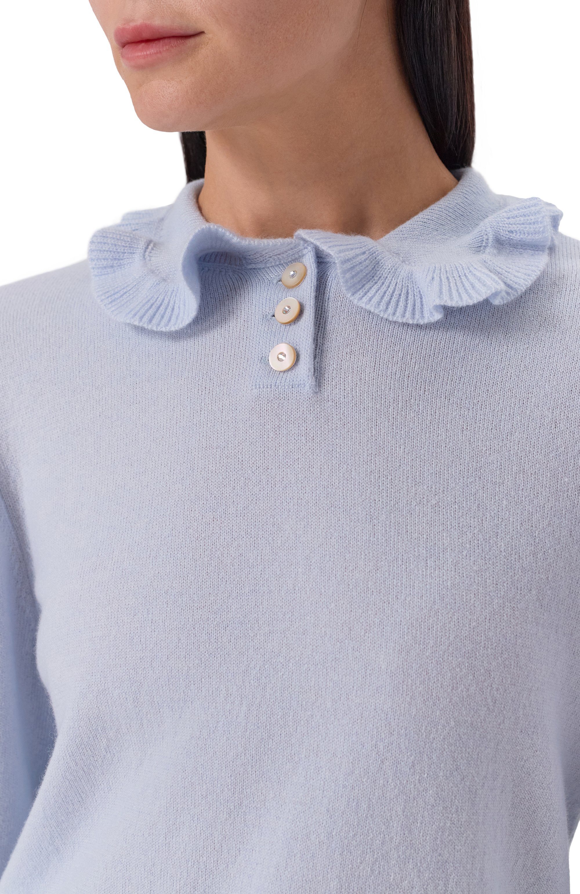 Кашемировое поло VALENTINO, арт. 7B3KC65K/9ER, фото 5