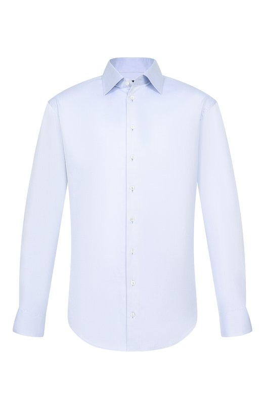 Хлопковая сорочка Giorgio Armani 8CGCCZMC/TZ064 Голубой 8CGCCZMC/TZ064