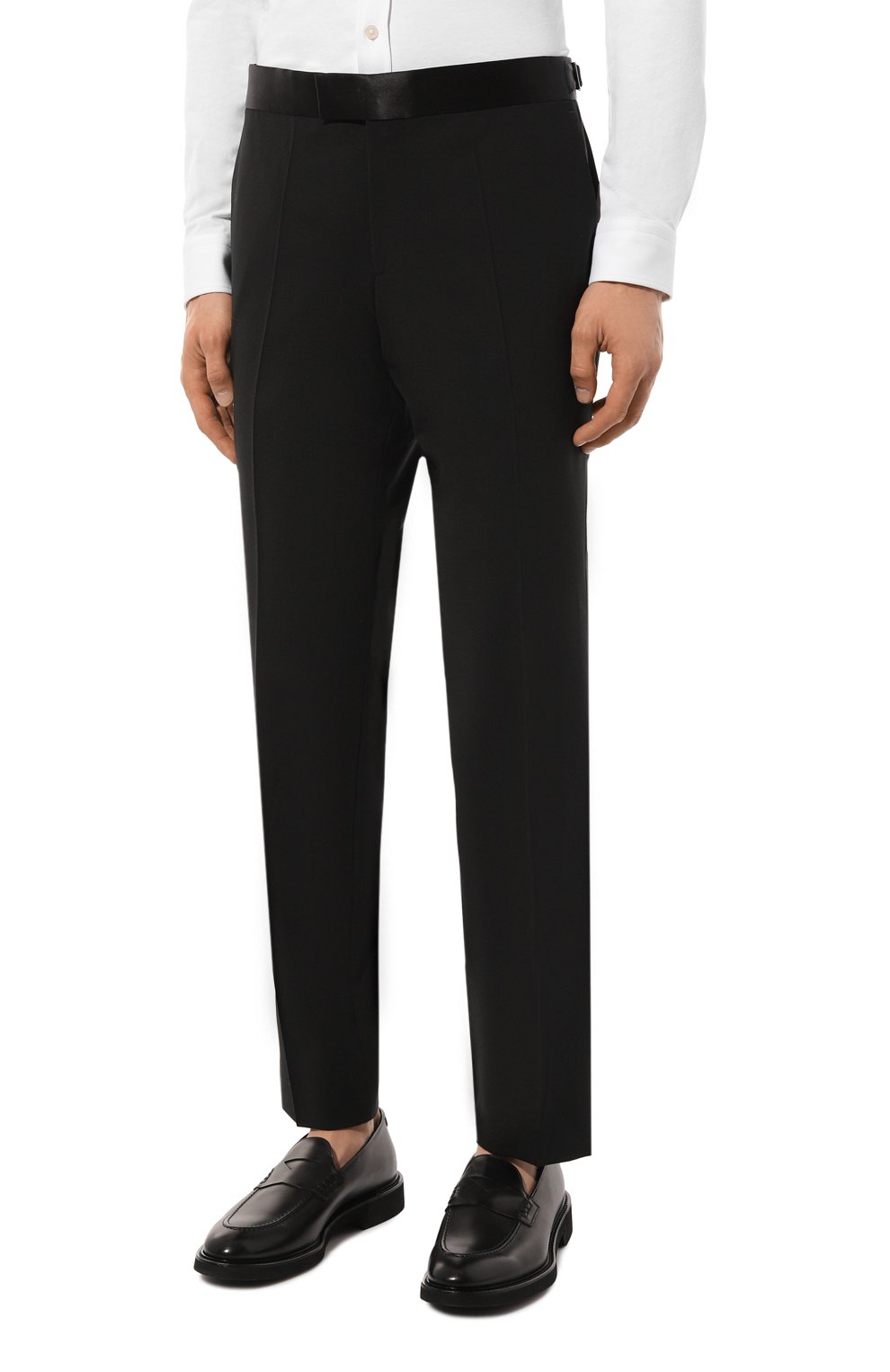 Шерстяные брюки BOSS, арт. 50527962, фото 3