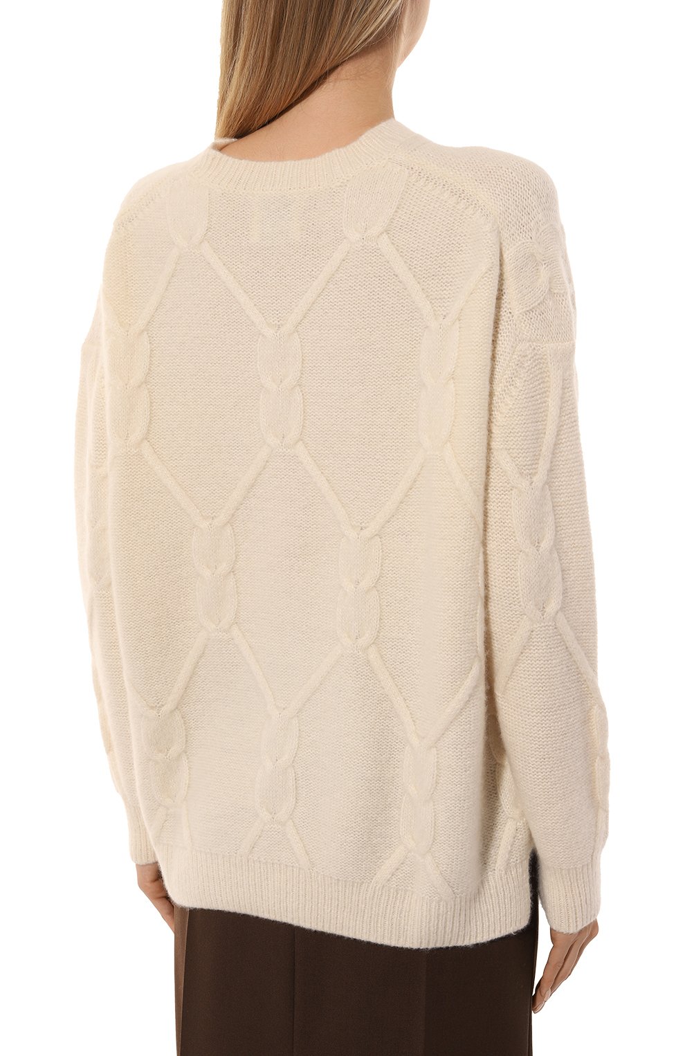 Свитер из кашемира и шелка ALLUDE, арт. 245/77010, фото 4