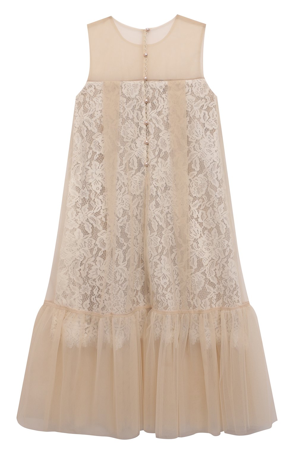 Платье с декоративным воротником DESIGNERS CAT, арт. 100000K01000741/4A-8A, фото 3