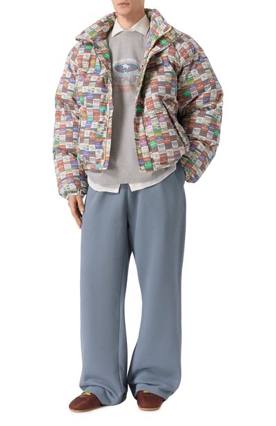 Хлопковая футболка PLANTA ROSA, арт. PR/T02/MINIPALM-WHITE/300