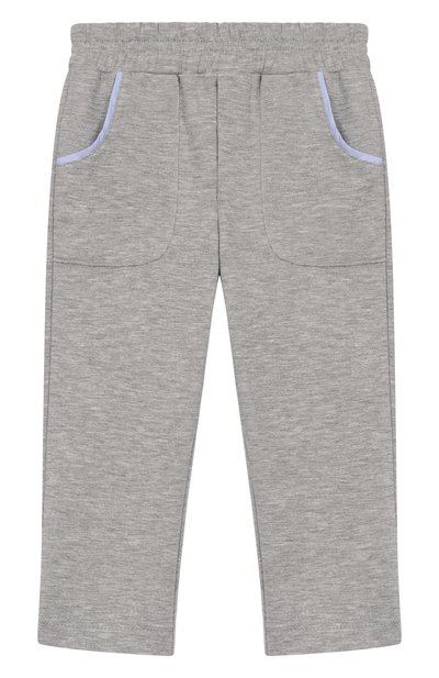 Хлопковые брюки MONNALISA, арт. 28F404