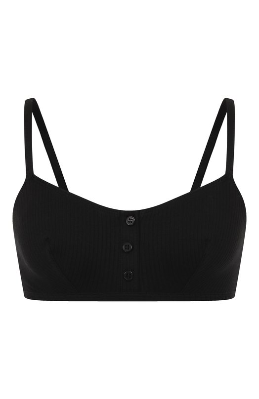 Хлопковый бюстгальтер DNUD Paris L931SG Чёрный L931SG