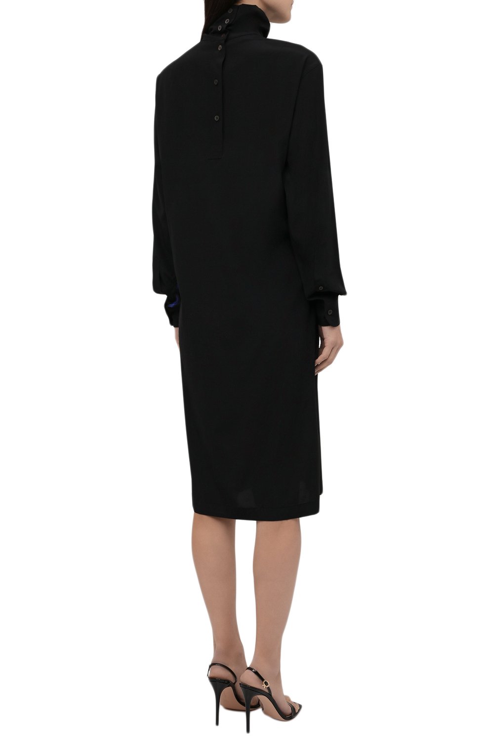 Шелковое платье DRIES VAN NOTEN, арт. 212-011079-3142, фото 4