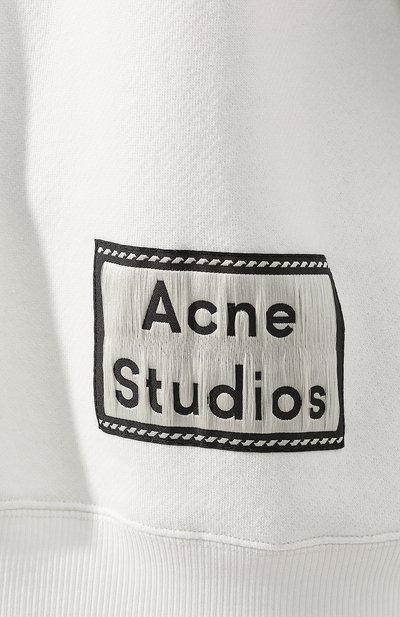Хлопковый свитшот ACNE STUDIOS, арт. AI0042/W, фото 5