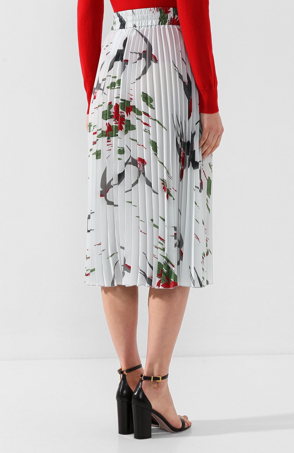Плиссированная юбка REDVALENTINO, арт. SR0RAB85/4J6, фото 4