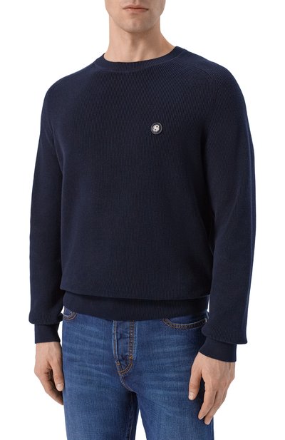 Хлопковый джемпер BOSS, арт. 50555124, фото 3