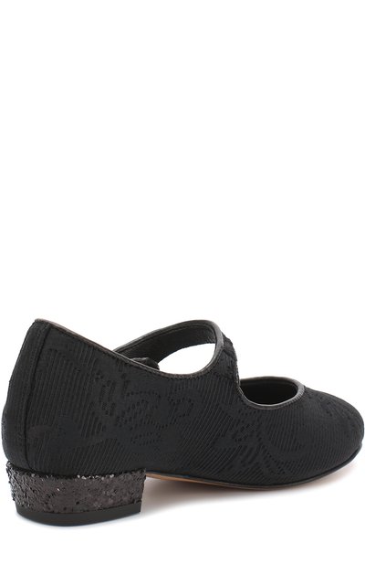 Парчовые туфли с ремешком DOLCE & GABBANA, арт. 0132/D10559/AS078/19-28, фото 3