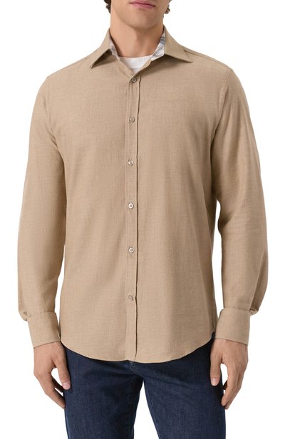 Хлопковая рубашка PAUL&SHARK, арт. 15313063CF, фото 3