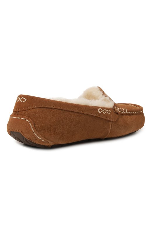 Замшевые мокасины Ansley UGG 1106878 Коричневый  1106878 Фото 5