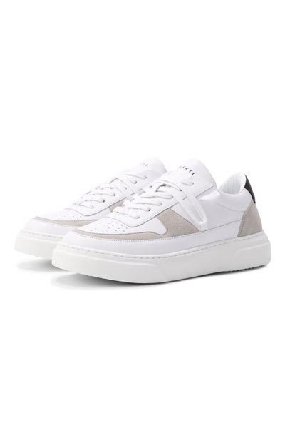 Мужские кожаные кеды leo 866 INUIKII, арт. 50102-066