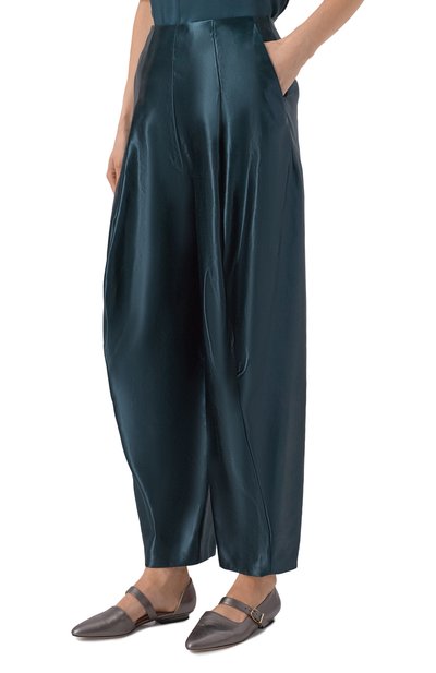 Брюки изо льна и шелка GIORGIO ARMANI, арт. GW002502/TE10935, фото 3