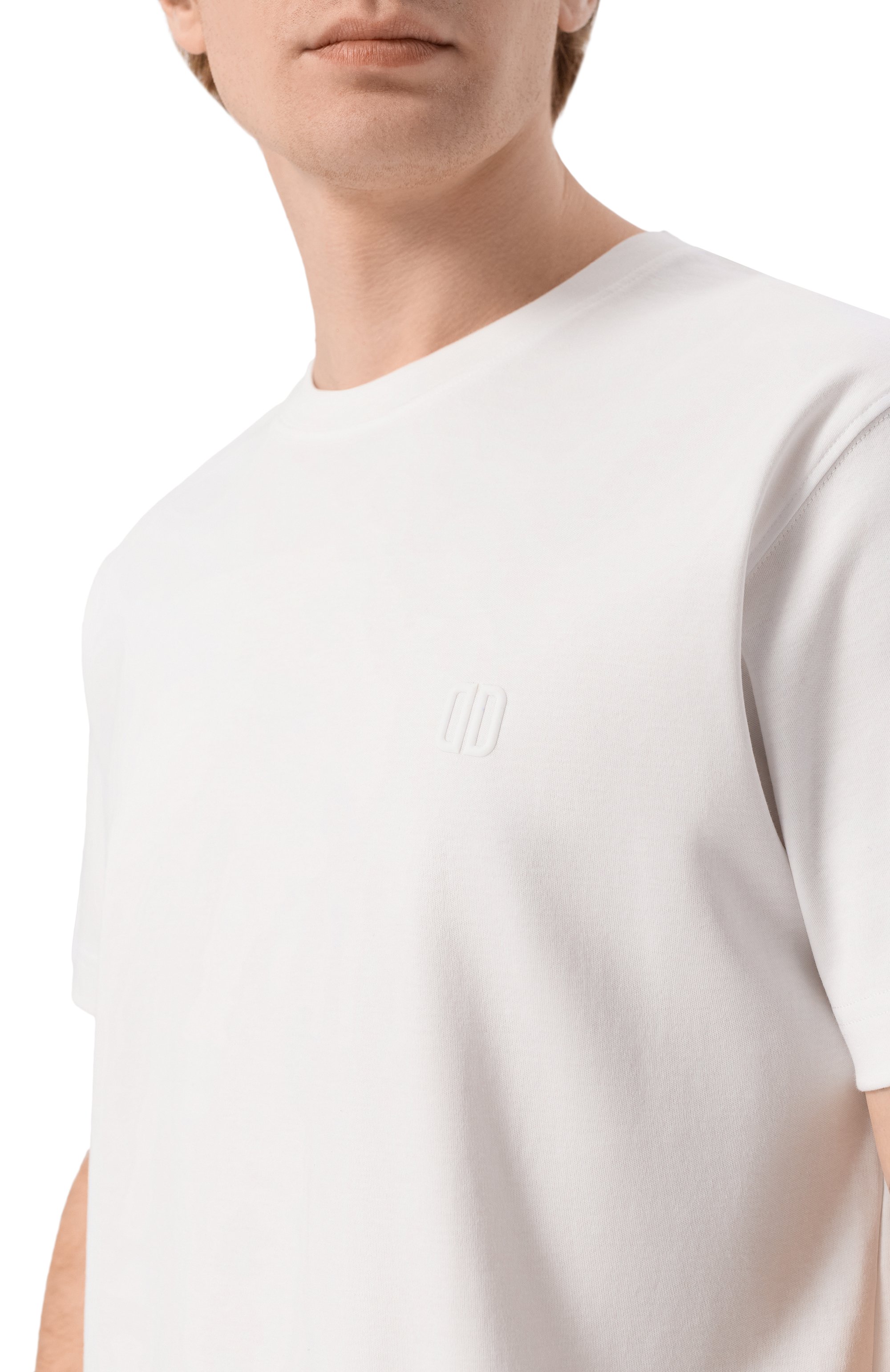 Хлопковая футболка DUNO белого цвета по цене 11100 руб., арт. DUARTE/FAR0, фото 5 Хлопковая футболка DUNO, арт. DUARTE/FAR0, фото 5