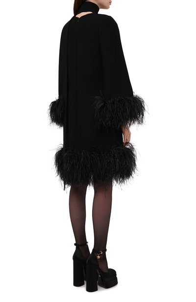 Платье с отделкой перьями ELIE SAAB, арт. 12300, фото 4