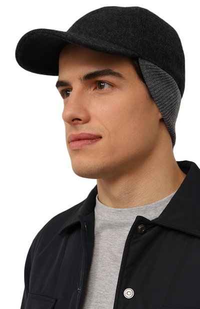 Кашемировая бейсболка FEDELI, арт. 6UI00806, фото 2