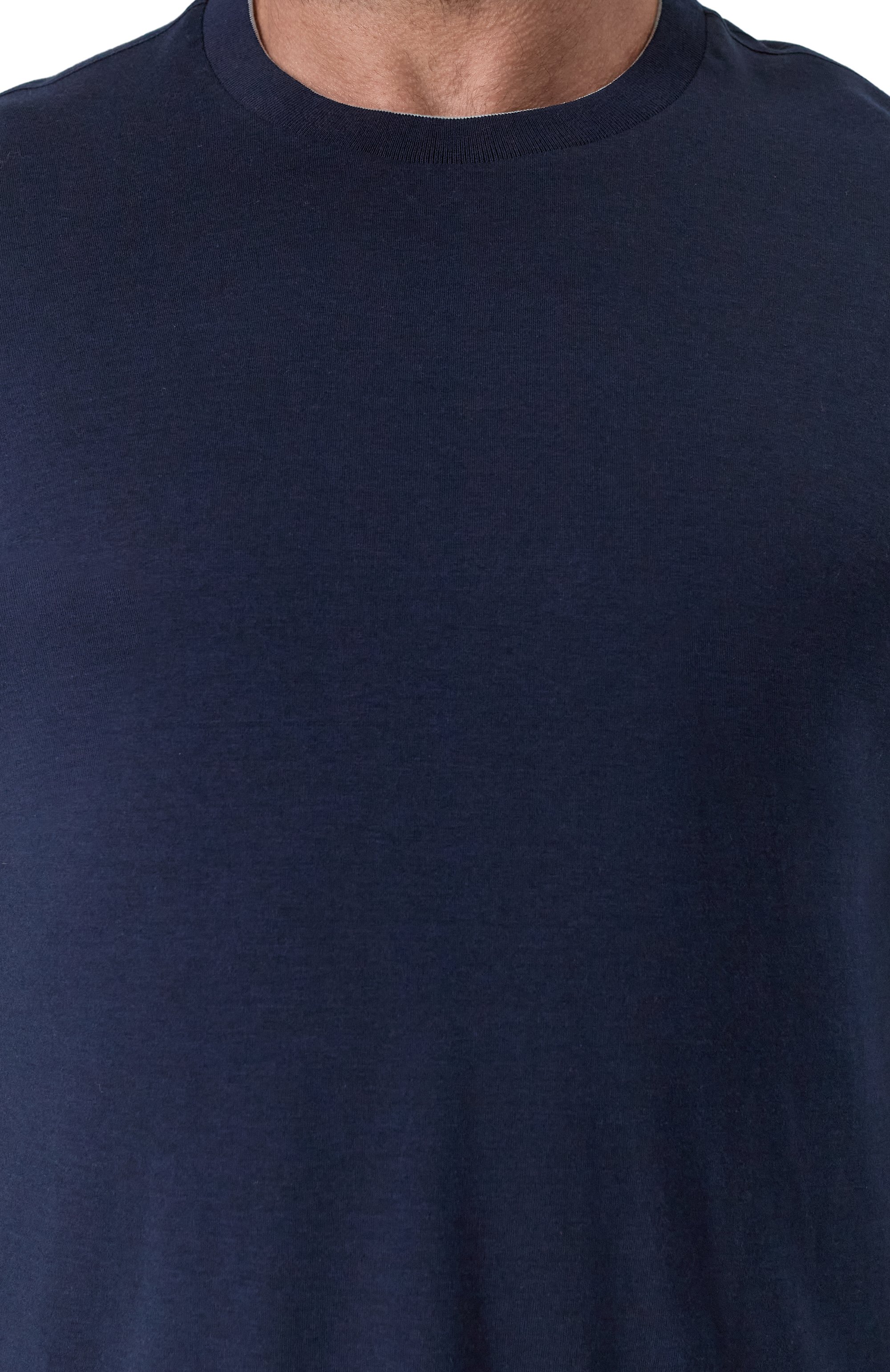 Футболка PAUL&SHARK темно-синего цвета по цене 23600 руб., арт. 25411098/3XL, фото 5 Футболка PAUL&SHARK, арт. 25411098/3XL, фото 5