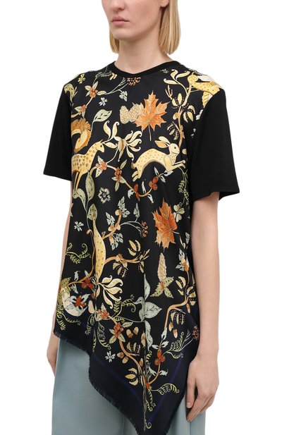 Шелковая футболка LANVIN, арт. RW-T0691J-4762-H20, фото 3