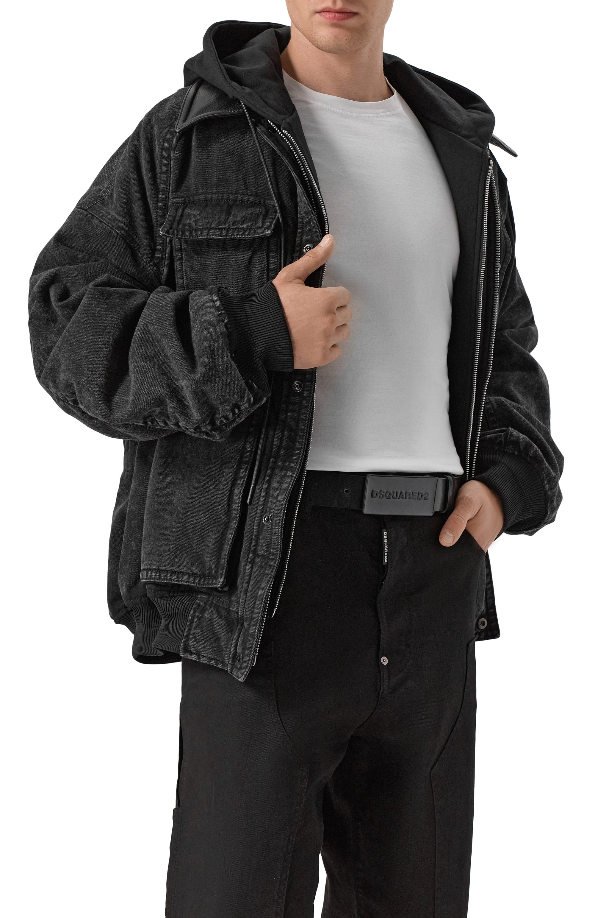 Кожаный ремень DSQUARED2, арт. BEM0646/12900001, фото 2