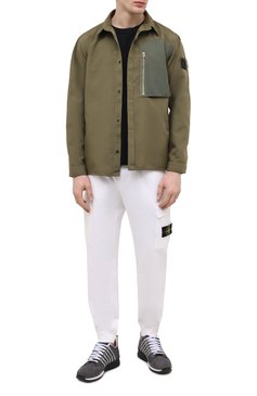 Мужская куртка STONE ISLAND SHADOW PROJECT хаки цвета, арт. 741910102 | Фото 2 (Стили: Милитари; Материал внешний: Синтетический материал; Материал подклада: Синтетический материал; Кросс-КТ: Куртка, Ветровки, Легкие; Рукава: Длинные; Длина (верхняя одежда): Короткие; Материал сплава: Проставлено; Драгоценные камни: Проставлено)