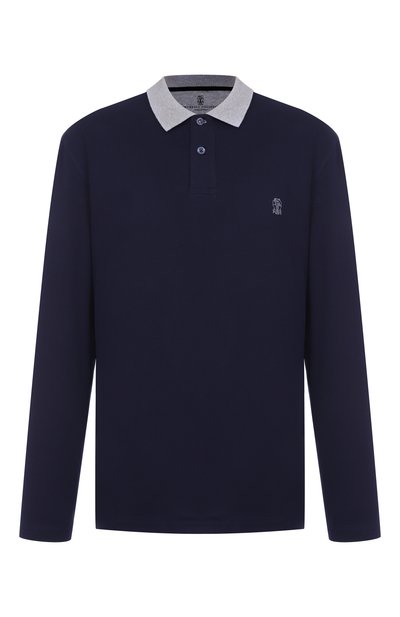Мужское хлопковое поло BRUNELLO CUCINELLI, арт. M0B138791G