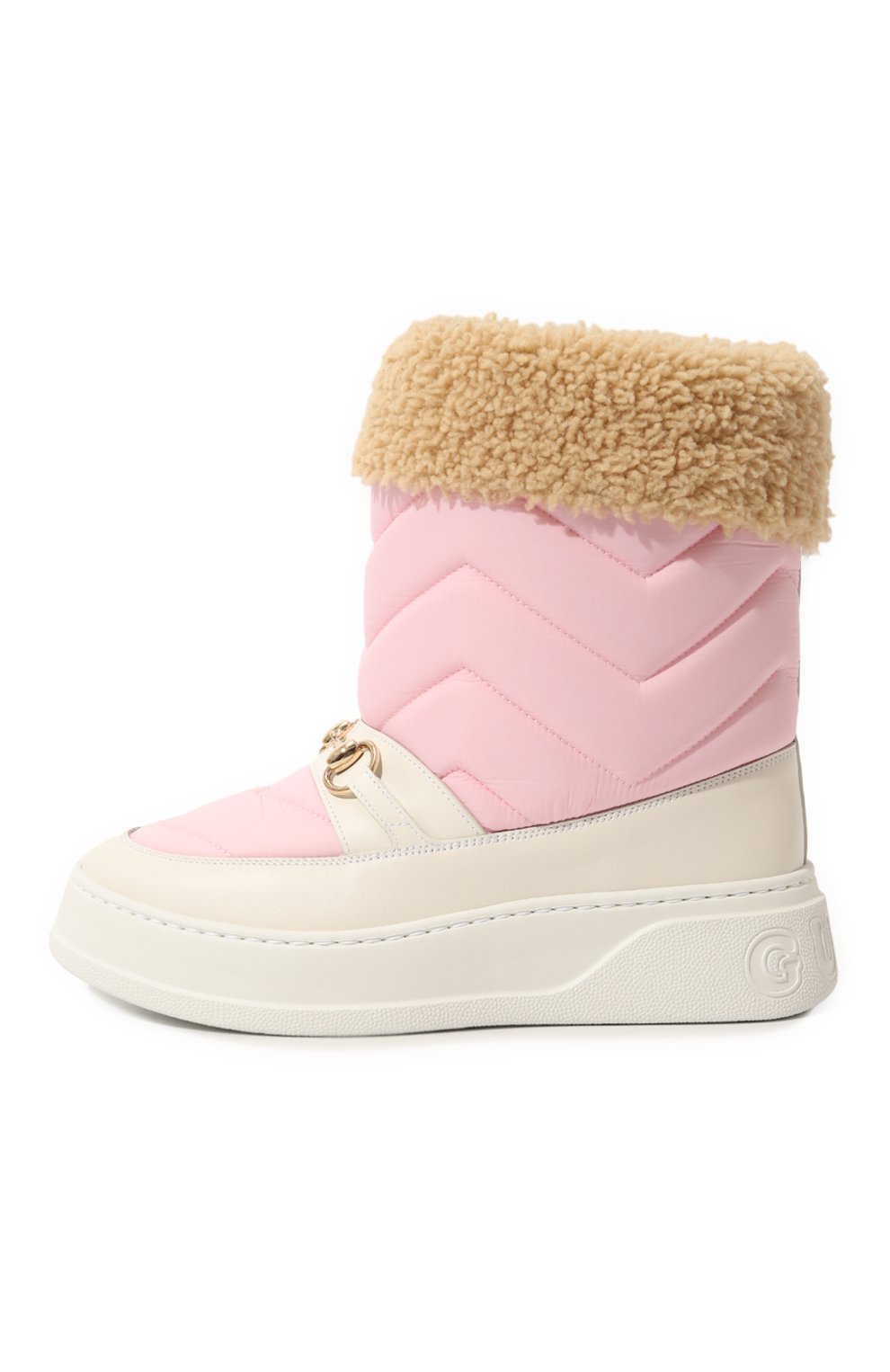 Текстильные сапоги snow chunky GUCCI, арт. 673559 UFR20, фото 4