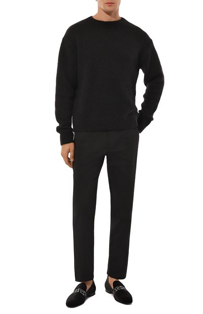 Текстильные лоферы VERSACE, арт. 1003792/1A05861, фото 2