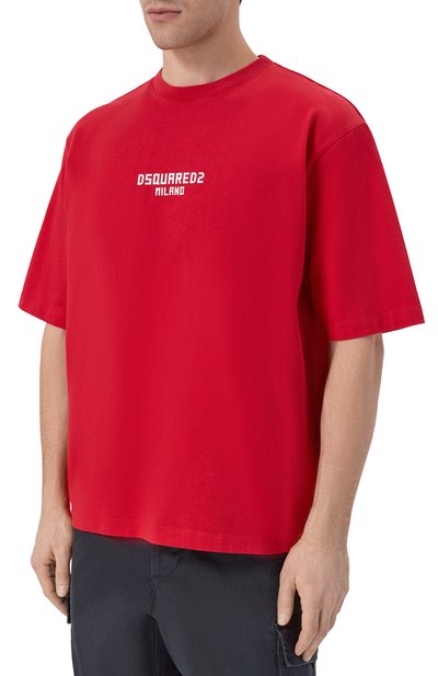 Хлопковая футболка DSQUARED2, арт. S74GD1521/D20106, фото 3