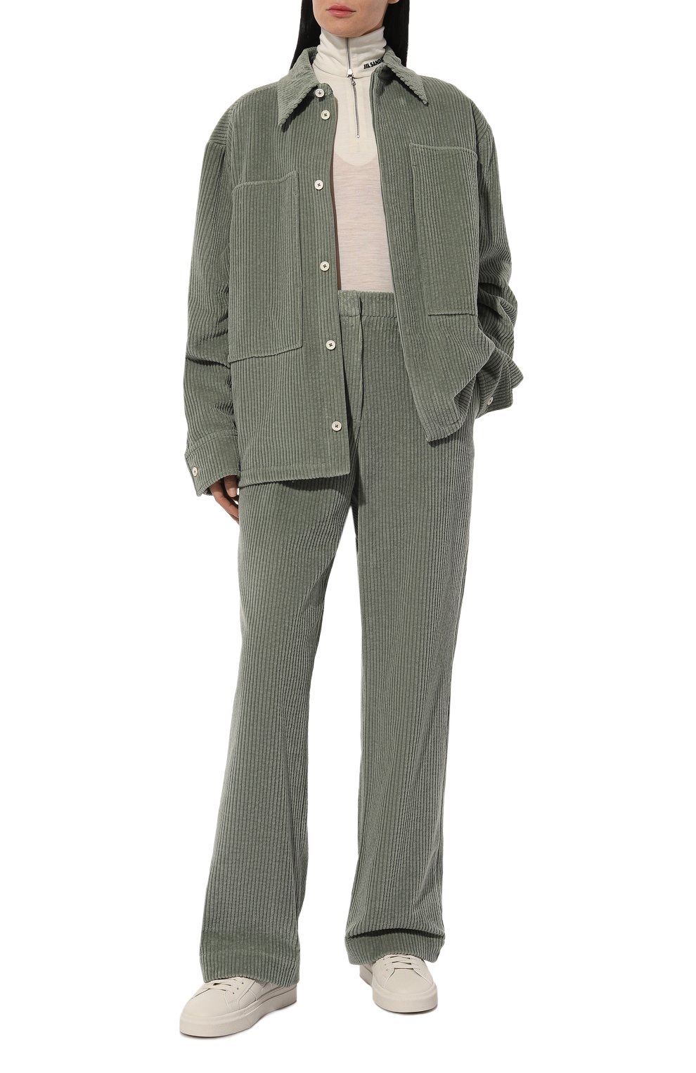 Вельветовые брюки JIL SANDER, арт. J40KA0233-J45256, фото 2